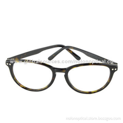 2014 Wholesale Thin Tortoise Acetate Eyeglass Frames, Logo Can be Printed